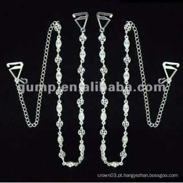 Metal bra cintas de diamante (GBRD0163)